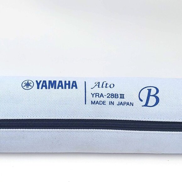 Yamaha YRA-28B III Alto Recorder with Baroque Fingering Case Joint Cream Key F - Picture 2 of 8
